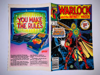 MARVEL COMICS-WARLOCK & THE INFINITY WATCH #1-LIVRE/BOOK (C024)
