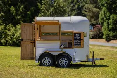 Vintage Horse Trailer Coffee/Food Trailer – Turnkey Business Opportunity **$24,500 OBO** Ready to st...
