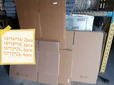 Cardboard Boxes medium size all new, View more