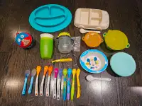 Baby/toddler Feeding plates, bowls, cups, spoons