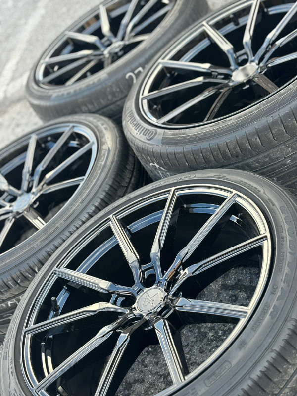 NEW 20”Sentali SS1(5x114)+used 245/40/R20 & 285/35/R20- MUSTANG in Tires & Rims in Oakville / Halton Region - Image 2