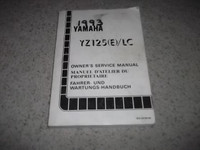 1993 Yamaha  YZ125 (E)/LC  Service Manual  4EX-28199-80