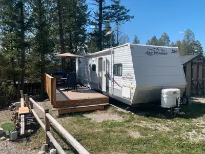 RV lot in the beautiful Mountain Shadows RV resort located between Radium and Invermere. Price inclu...