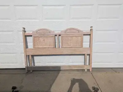 Queen headboard and frame, View more