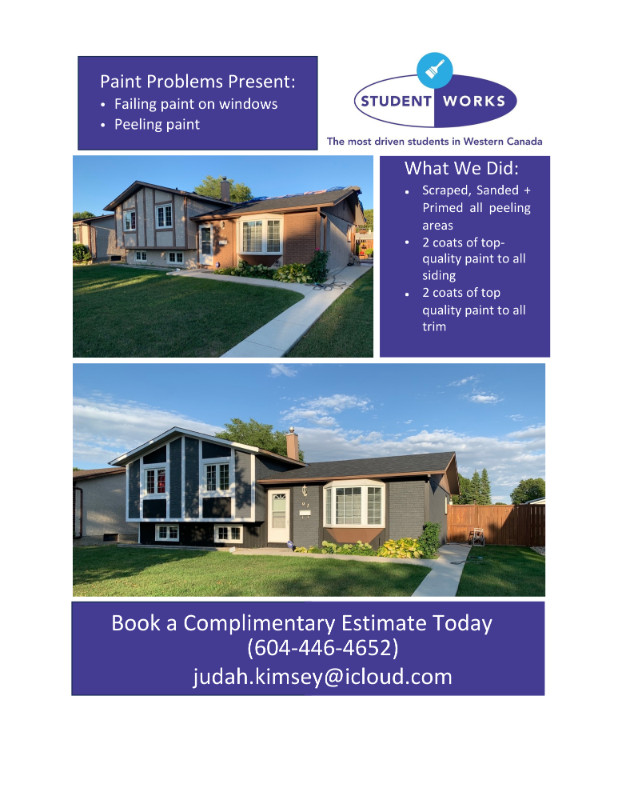 Complimentary Estimates for Interior/Exterior Painting, Fences, in Painters & Painting in Saskatoon