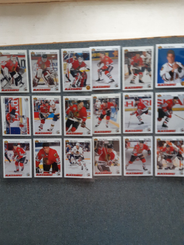 Carte de hockey Blackhawks de Chicago Upper Deck 1991-1992 dans Art et objets de collection  à Lévis