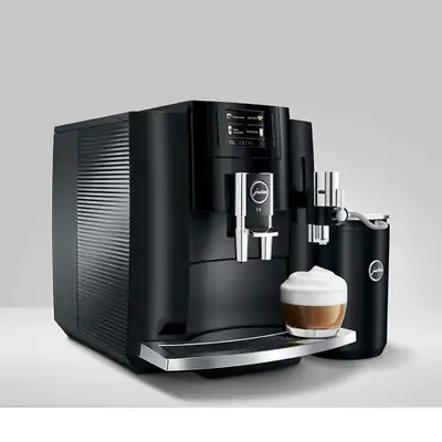 Jura E8 Espresso Machine with Milk Cooler, View more