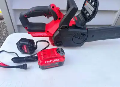 craftsman 20v battery powered Chainsaw, View more