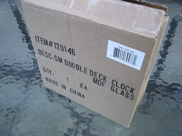 CBK doodle desk clock in Home Décor & Accents in City of Toronto - Image 5