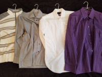 Men M Dress Shirts, Suit Jacket, Sweater, 1/2 Zip Medium/Moyenne