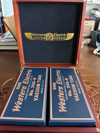 300B Western Electric NIB/NOS tubes Matched Pair Rossville, GA, View more