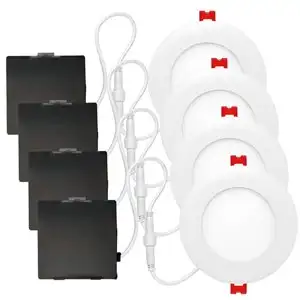 Luminaires encastrés DEL 4’’ LED dimmable rescessed lights 9W in Indoor Lighting & Fans in Laval / North Shore - Image 3