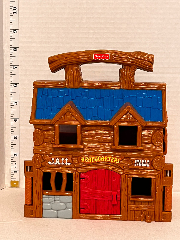 Fisher Price Western Fort Jail Headquarters Stable in Toys & Games in City of Toronto