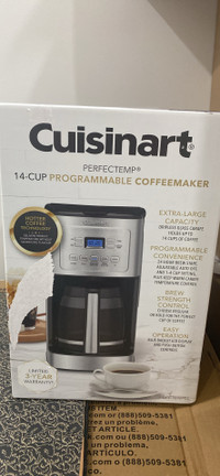 Brand new cuisinaet  coffee maker