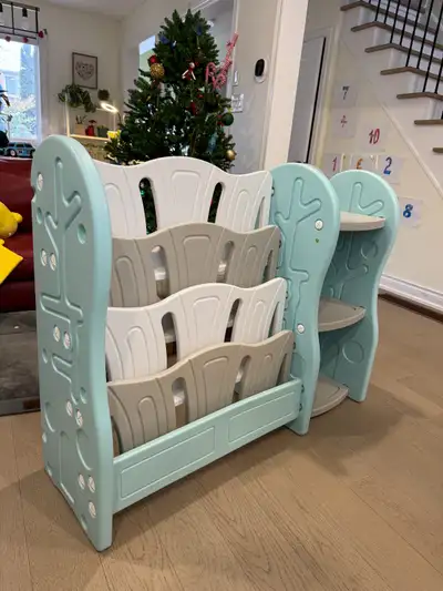 Kids' bookshelf, light and rugged. 118*90*36cm, View more