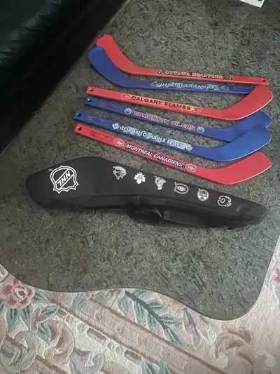 NHL mini hockey sticks , View more