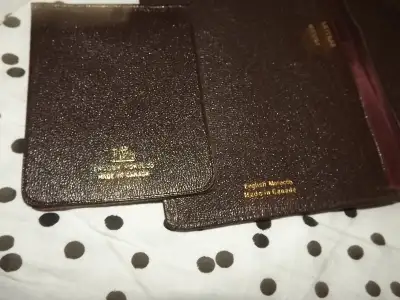 2 NEW VINTAGE GENUINE LEATHER WALLET SET/Pitt BRAND/MADE IN CAN, View more