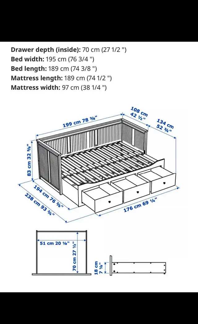 Daybed in Beds & Mattresses in Chilliwack - Image 5