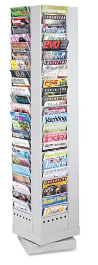  steel magazine rack 