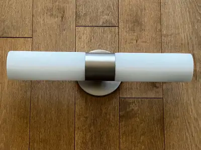 Brushed Nickel Wall Light Fixture - lampadaire mural, View more