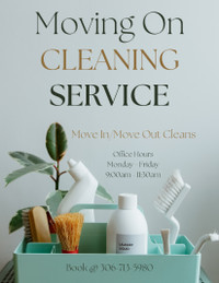 Moving On Cleaning Service - Move In/Move Out Cleans