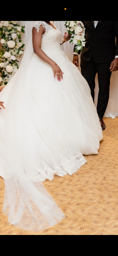 Wedding dress for sale - medium, View more