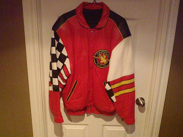 Dale Earnhardt Sr  Leather Jacket Size Large in Arts & Collectibles in Renfrew