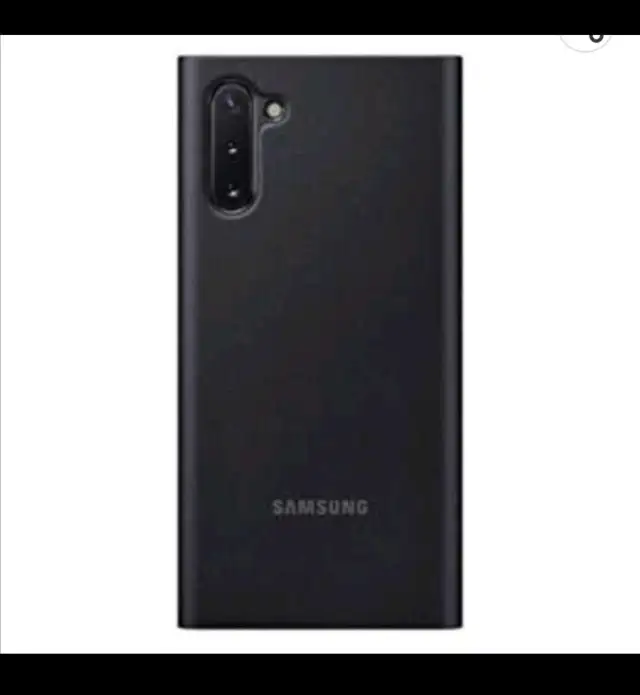 BRAND NEW SAMSUNG GALAXY NOTE 10 CLEAR VIEW COVER CASE $45 FIRM in Cell Phone Accessories in Barrie - Image 4