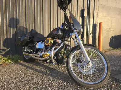 2007 harley davidson fxstc - softail custom 96ci engine Basani road rage exhaust Arlen ness method a...