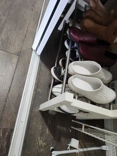 White shoe Rack for sale $25Used like Brand new, View more