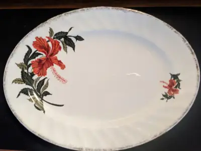 Rare Hycroft China Platter, 1955-64, View more