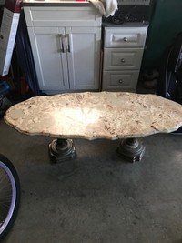 Marble table