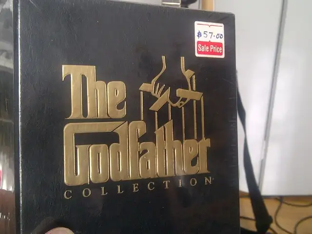 Godfather box set on VHS. never opened!!! in CDs, DVDs & Blu-ray in Markham / York Region - Image 3