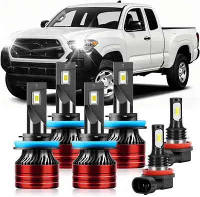 Sealed, Brand New in Box - Ultra-Bright LED Headlight Kit for 2016-2023 Toyota Tacoma - This H9/H11...