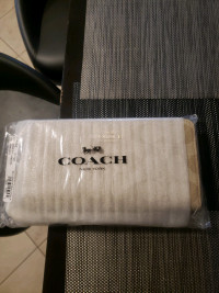 Coach Long Zip Around Wallet 