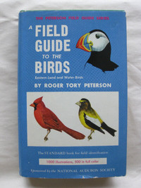 Field Guide to the Birds; Eastern land and water birds