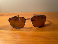 Oakley Titanium Square Wire Sunglasses Polarized