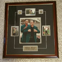 MIKE WEIR FRAMED MASTERS PHOTO