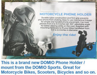 DOMIO Bicycle/Motorcycle Phone Holder / Mount, from DOMIO SPORTS