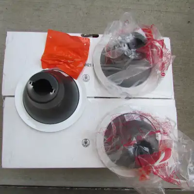 NEW 6" Black Narrow Flange Finishing Trims, View more