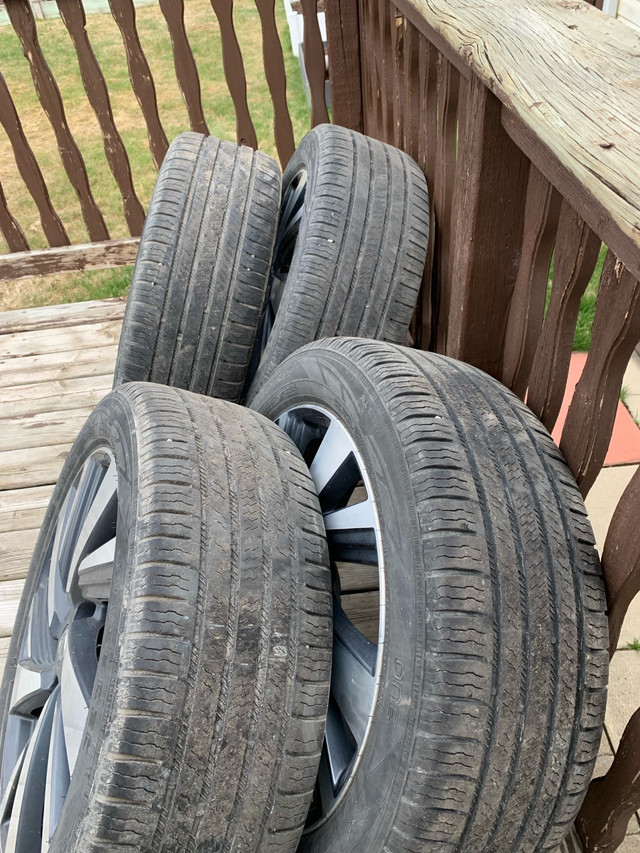 Nokian 235/55 20”  Tires on Nissan Rims  in Tires & Rims in Cranbrook - Image 2