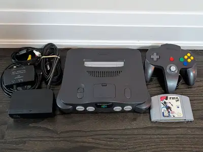 Nintendo 64 Console + Controller + Game + Accessories, View more