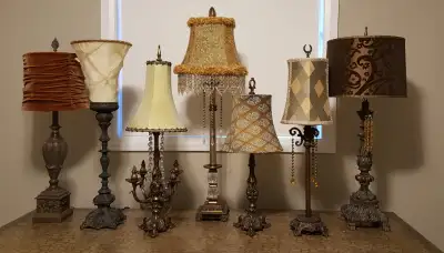 NEWLY ADDED!  Hand Made Designer Lamps, View more