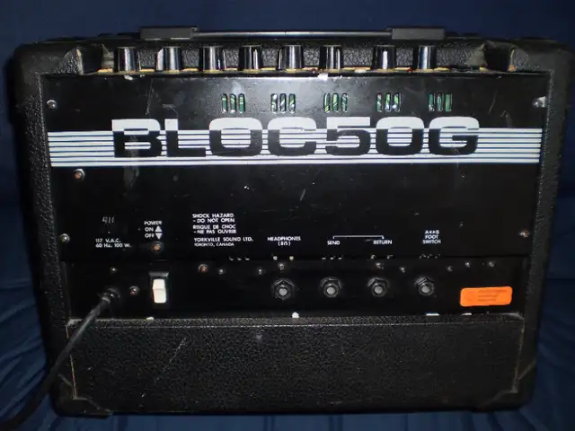 Yorkville Traynor BLOC-50G Guitar Amp Amplifier in Amps & Pedals in City of Toronto - Image 2