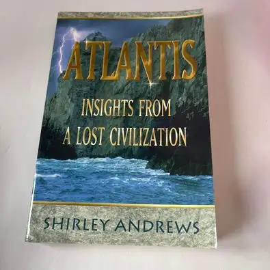 ATLANTIS insights from a lost civilization book by Shirley andrews. $5 excellent condition. Smoke fr...