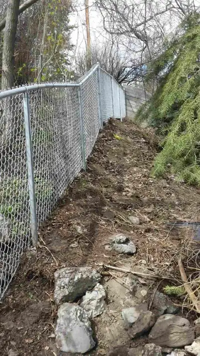 Chain link fence, View more