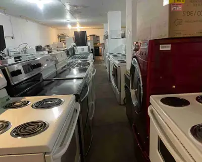 Sale on ALL Major appliances like new Warranty , View more