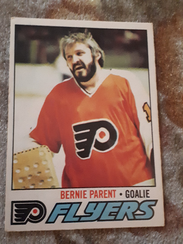 1977-78 O-Pee-Chee Hockey Bernie Parent Card #65 in Arts & Collectibles in Chatham-Kent