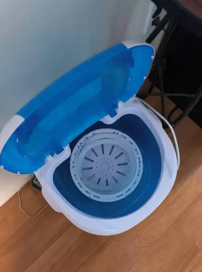 Portable Washing Machine with Spin Dryer (Used Twice) ✨, View more