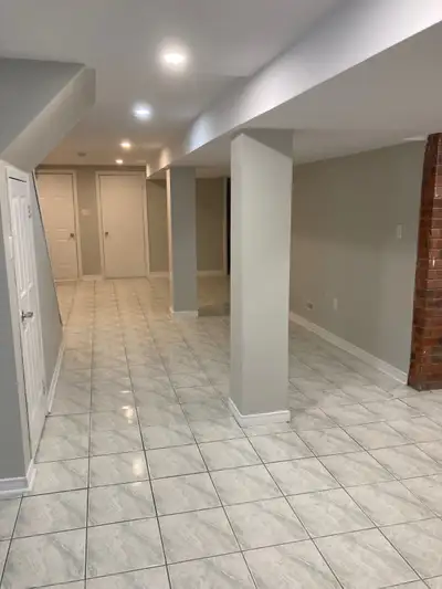 Large 1 bedroom basement apartment for rent. Bright and spacious with parking, utilities and interne...